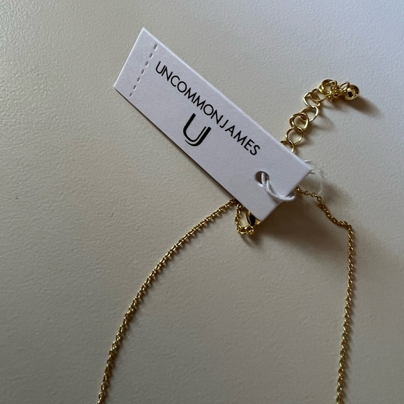 Uncommon James Mini D Charm Necklace New - Picture 3 of 3